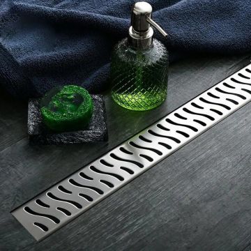 Душевой лоток с рамкой Paini (Паини) Harmony 450 мм, хром CH450HN