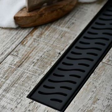 Душевой лоток Paini (Паини) Harmony 450 мм, черный матовый CH450HC