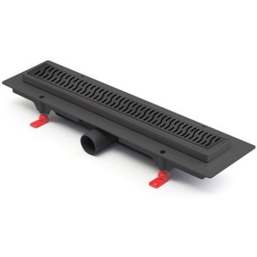 Душевой лоток Paini (Паини) Harmony 550 мм, черный матовый CH550HC