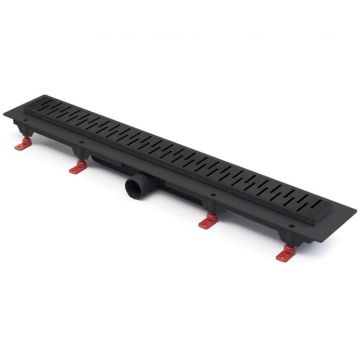 Душевой лоток Paini Medium 650 мм, черный матовый CH650MC