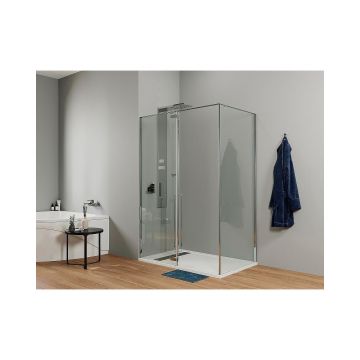 Душевой уголок Allen Brau Fantasy 140x90 см 3.11004-00, стекло прозрачное, профиль хром