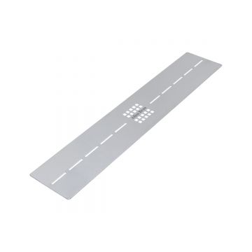 Накладка для сифона Allen Brau Infinity 8.210N4-SS для поддона 120х90 см, нержавеюща сталь