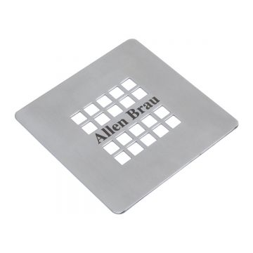 Накладка для сифона Allen Brau Priority 127х127 см 8.310N1-SS, нержавеющая сталь