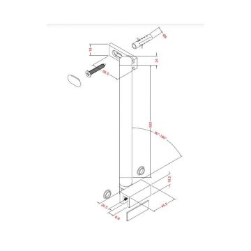 Держатель стекла Allen Brau Priority 3.31101.00, хром