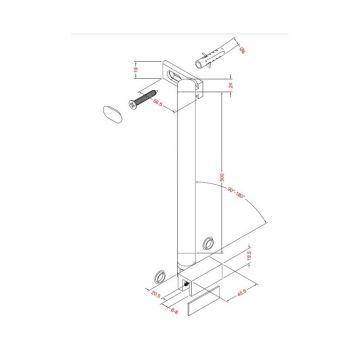 Держатель стекла Allen Brau Priority 3.31102.BA, серебро брашированное
