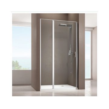 Душевая дверь Allen Brau Priority 100 см 3.31028.00, стекло прозрачное, профиль хром