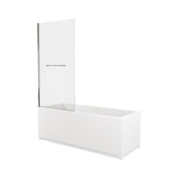 Шторка на ванну Allen Brau Priority 80x150 см 3.31023.00, стекло прозрачное, профиль хром