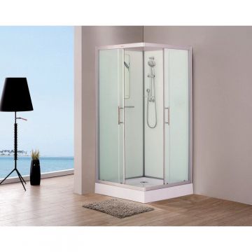 Душевая кабина Esbano (Эсбано) Elegancia квадратная без крыши EST-90CK 90х90х210 см