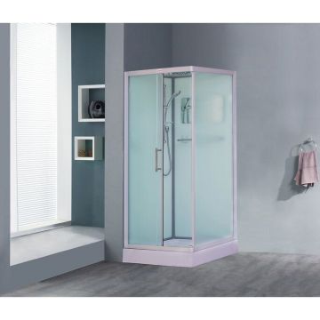 Душевая кабина Esbano (Эсбано) Elegancia прямоугольная с крышей EST-108CKR 100x80x210 см