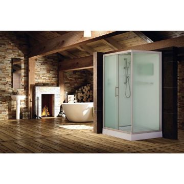 Душевая кабина Esbano (Эсбано) Elegancia прямоугольная с крышей EST-129CKR 120x90x210 см