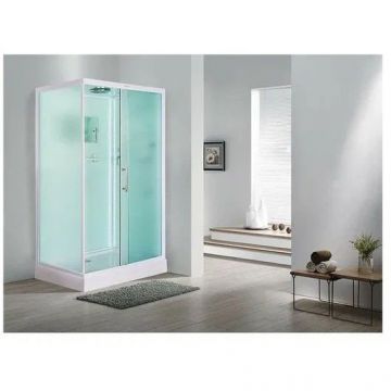 Душевая кабина Esbano (Эсбано) Elegancia прямоугольная с крышей и LED освещением ESBANO-ES-L129CKR 120х90х210 см