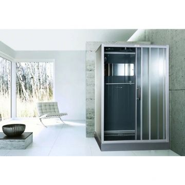 Душевая кабина Esbano (Эсбано) Elegancia полукруглая с крышей ESG-3129CKR 120х90х210 см