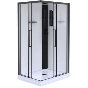 Душевая кабина Esbano (Эсбано) Muse прямоугольная ESM-129CKR левосторонняя 120х90х215 см