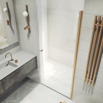 Душевая дверь на монопетле Maybahglass (Майбахгласс) 1980х600 мм, стекло 6 мм Бесцветное MGD-797-2