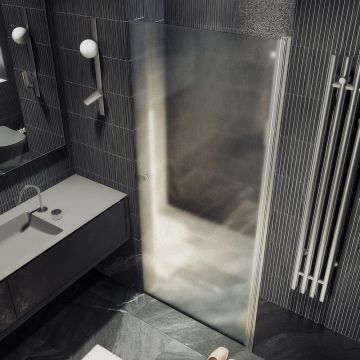 Душевая дверь на монопетле Maybahglass (Майбахгласс) 1980х600 мм, стекло 6 мм Сатин MGD-802-5