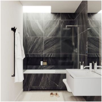 Шторка для ванны в профиле Maybahglass (Майбахгласс) 1400х600 мм, стекло 8 мм Сатин MGV-92-4у