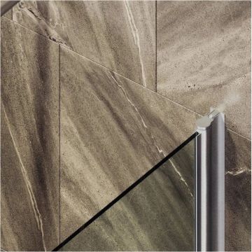 Шторка для ванны поворотная на монопетле Maybahglass (Майбахгласс) 1400х400 мм, стекло 6 мм Бесцветное MGV-596-5