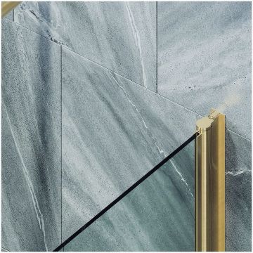 Шторка для ванны поворотная на монопетле Maybahglass (Майбахгласс) 1400х600 мм, стекло 6 мм Бесцветное MGV-598-3