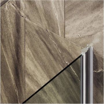 Шторка для ванны поворотная на монопетле Maybahglass (Майбахгласс) 1400х600 мм, стекло 6 мм Бесцветное MGV-598-5