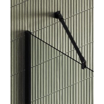 Душевая перегородка Maybahglass (Майбахгласс) в широком профиле 1950х1090 мм, Стекло 8 мм Бесцветное MGD-677-6ш