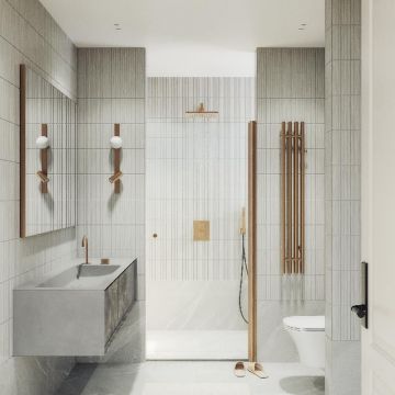 Душевая дверь Maybahglass (Майбахгласс) на монопетле 1980х800 мм, Стекло 6 мм Бесцветное MGD-803-2