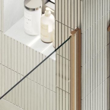 Душевая дверь Maybahglass (Майбахгласс) на монопетле 1980х800 мм, Стекло 6 мм Бесцветное MGD-803-2