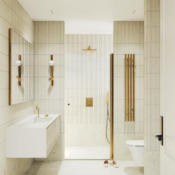 Душевая дверь Maybahglass (Майбахгласс) на монопетле 1980х800 мм, Стекло 6 мм Бесцветное MGD-803-3