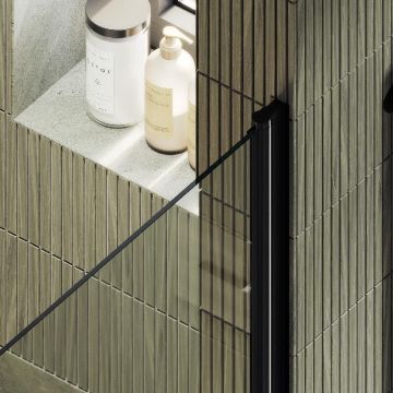 Душевая дверь Maybahglass (Майбахгласс) на монопетле 1980х800 мм, Стекло 6 мм Бесцветное MGD-803-6