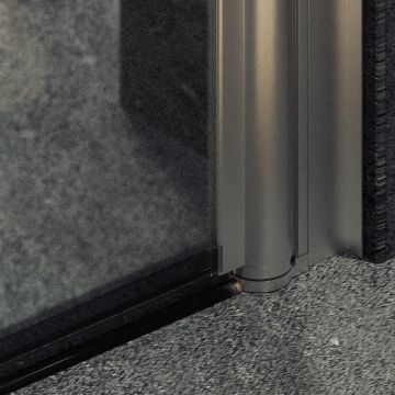 Душевая дверь Maybahglass (Майбахгласс) на монопетле 1980х900 мм, Стекло 6 мм Сатин MGD-814-5