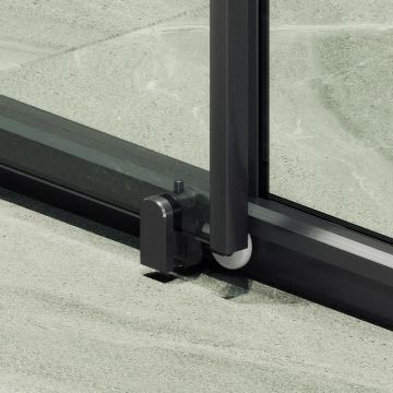 Душевая дверь Maybahglass (Майбахгласс), раздвижная,6 мм , Стекло Бесцветное,1950х1500 мм MGD-1277-6