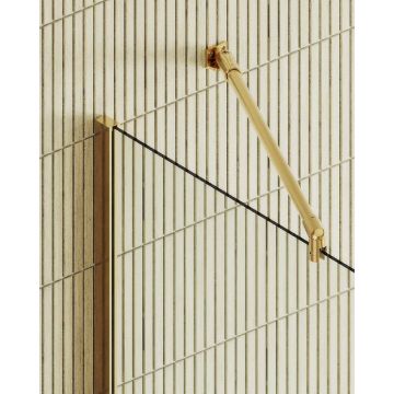 Душевая перегородка Maybahglass (Майбахгласс) в широком профиле 1950х890 мм, Стекло 8 мм Бесцветное MGD-689-3ш