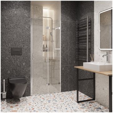 Душевая дверь в нишу Артемис Ares 80 см, хром, 6.985.000.0150.080.10.88, Artemis