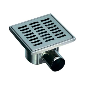 Трап душевой Vieir (Виеир) VER15A угловой 15х15 см, хром