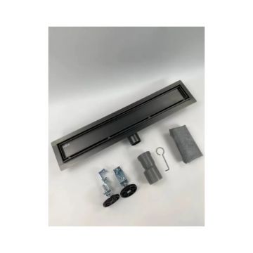 Трап душевой Vieir (Виеир) DL30A-G с сухим затвором, графит