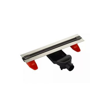 Трап душевой Vieir (Виеир) DL80Q-G с гидрозатвором, графит