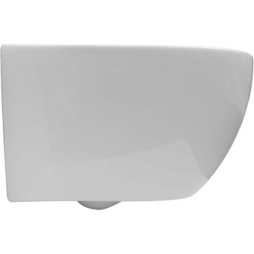 Унитаз подвесной безободковый Creto (Крето) Logan L5 1005-001-L1W с крышкой-сиденьем микролифт, белый