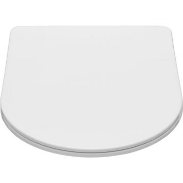 Унитаз подвесной безободковый Creto (Крето) Logan L5 1005-001-L1W с крышкой-сиденьем микролифт, белый