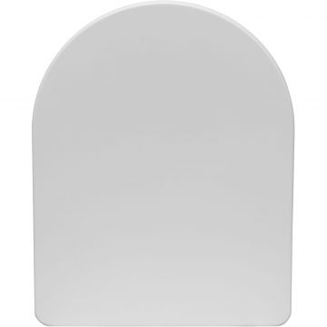 Унитаз подвесной безободковый Creto (Крето) Logan L5 1005-001-L1W с крышкой-сиденьем микролифт, белый