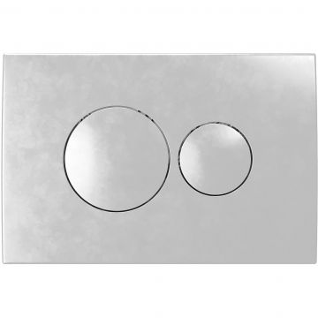 Кнопка смыва для инсталляции Creto (Крето) Snap 2.0 KL-CR-751-1 серый матовый