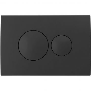 Кнопка смыва для инсталляции Creto (Крето) Snap 2.0 KL-CR-751-3 черный матовый