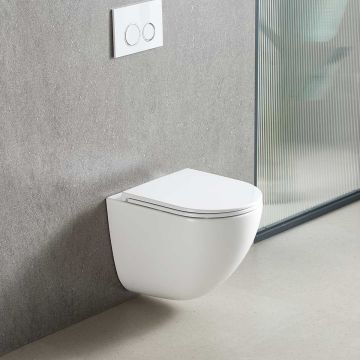 Унитаз подвесной Vincea (Винчея) Bien VT1-51T Tornado, цвет белый, ультратонкое soft-close сиденье