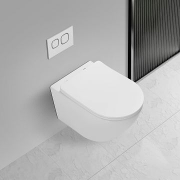 Унитаз подвесной Vincea (Винчея) Globo VT1-14T Tornado, цвет белый, ультратонкое soft-close сиденье
