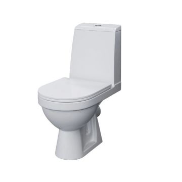 Унитаз-компакт RedBlu by Damixa (Дамикса) Origin Evo 2, сиденье микролифт, белый, 788607SC