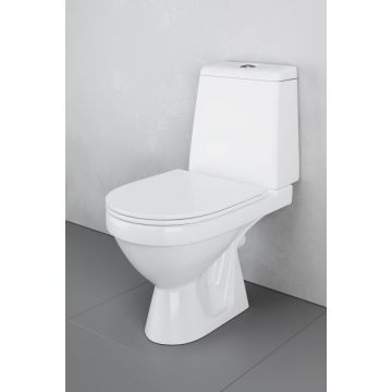 Унитаз-компакт RedBlu by Damixa (Дамикса) Origin Evo 2, сиденье микролифт, белый, 788607SC