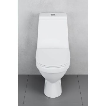 Унитаз-компакт RedBlu by Damixa (Дамикса) Origin Evo 2, сиденье микролифт, белый, 788607SC