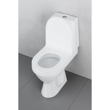 Унитаз-компакт RedBlu by Damixa (Дамикса) Origin Evo 2, сиденье микролифт, белый, 788607SC