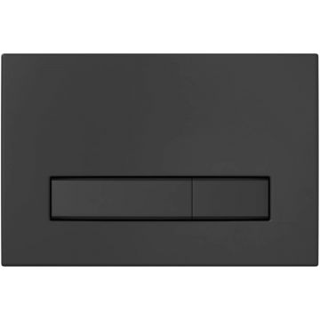 Кнопка Berges (Бергес) для инсталляции Atom Line черная SoftTouch 049227