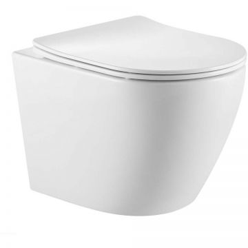 Унитаз подвесной Тритон (Triton) Pro Tornado Verso Small TR-VO-1832S сиденье, фурнитура (Щ0000060996)