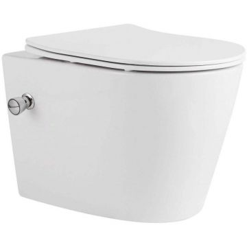 Унитаз подвесной Тритон (Triton) Pro Verso VO-0832 Bidet сиденье, фурнитура, с функцией биде (Щ0000060851)