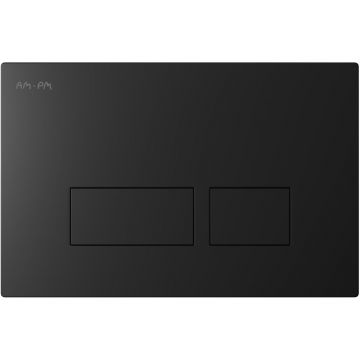 Клавиша пневматическая AM.PM (АМ.ПМ) Pro S, пластик, черный матовый, I047038